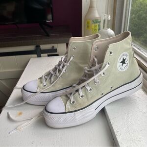 Platform converse- sage green